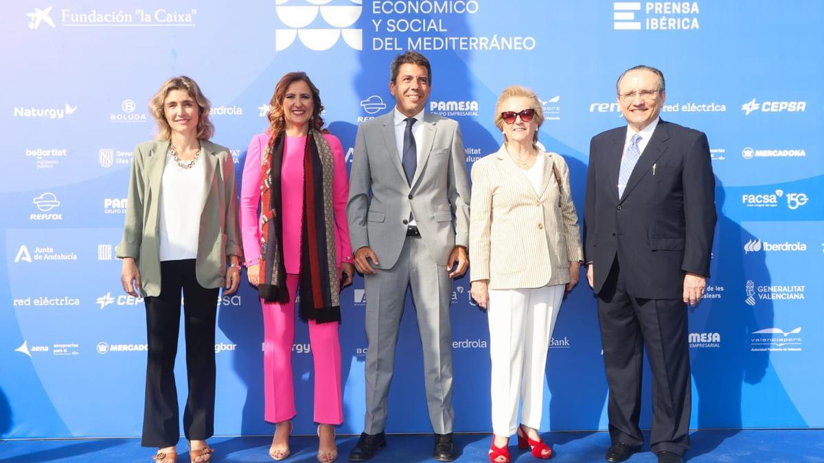 La alcaldesa de València, María José Catalá, en el Foro del Mediterráneo