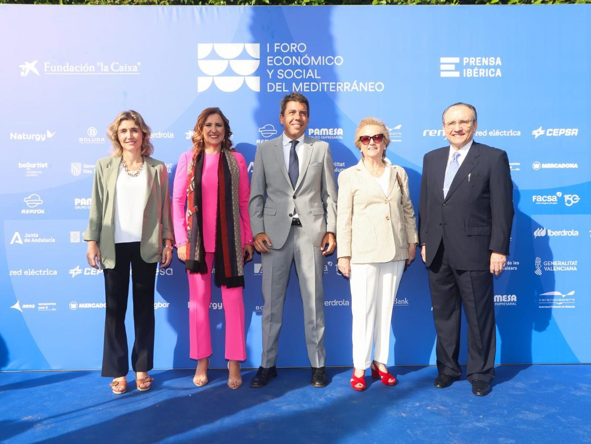 La alcaldesa de València, María José Catalá, en el Foro del Mediterráneo