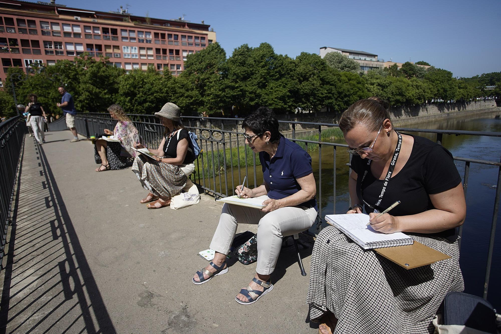 Trobada d’Urban Sketchers a la ciutat de Girona