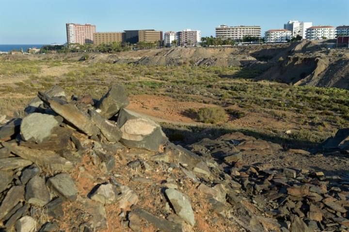 Terrenos en El Veril, donde se va a construir el Siam Park