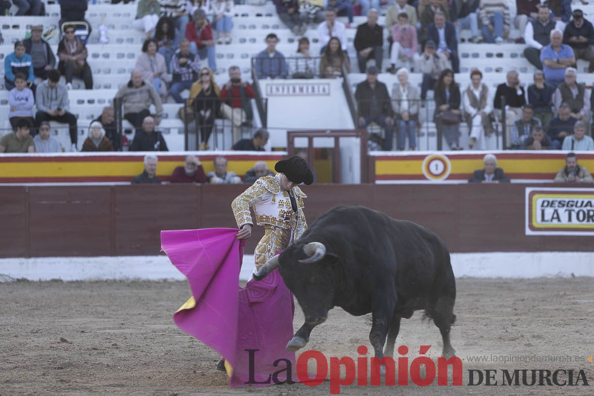 El torero de Cehegín, Antonio Puerta, en la corrida clasificatoria de la Copa Chenel de Madrid