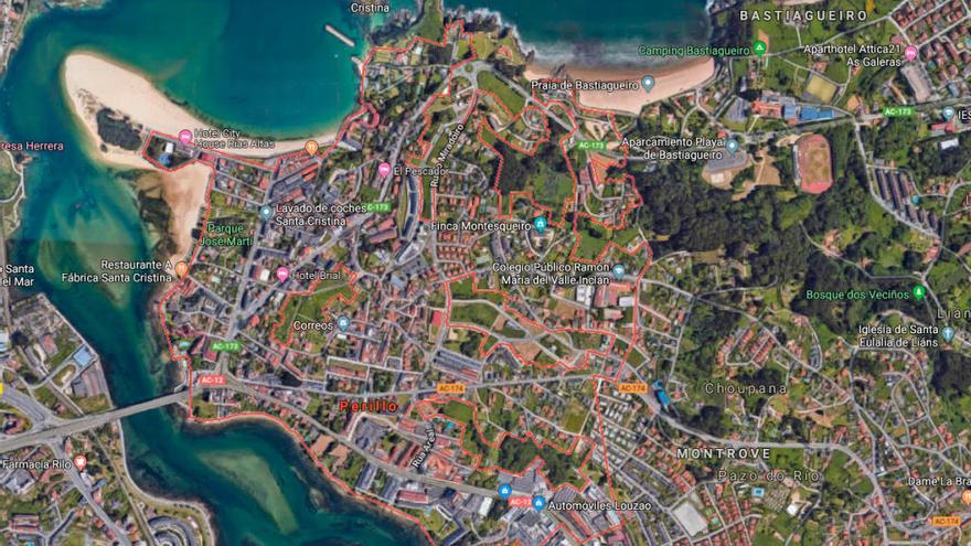 Perros y drones para encontrar a un hombre desaparecido en A Coruña