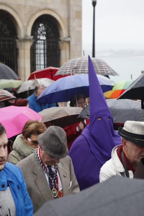 Procesión del sábado Santo en Gijón, suspendida po