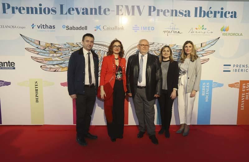 Premios Levante: El Photocall