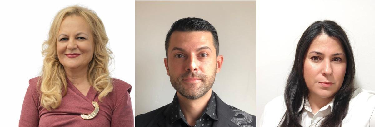 Marisa Calvo, Jonathan García y Vanessa