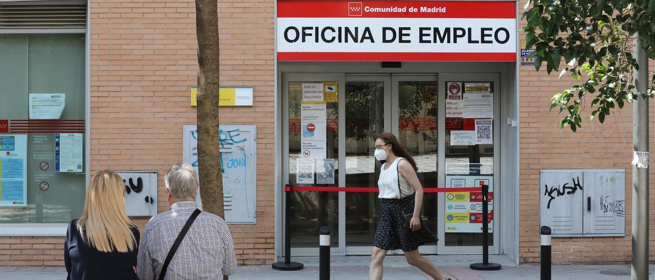 Una oficina de empleo.