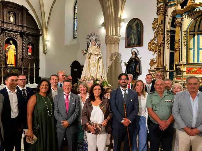 Llanes honta a su patrona, Santa María del Conceyu