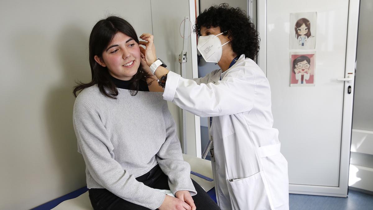 Pacient infantil a Oncologia de la Vall D'Hebron