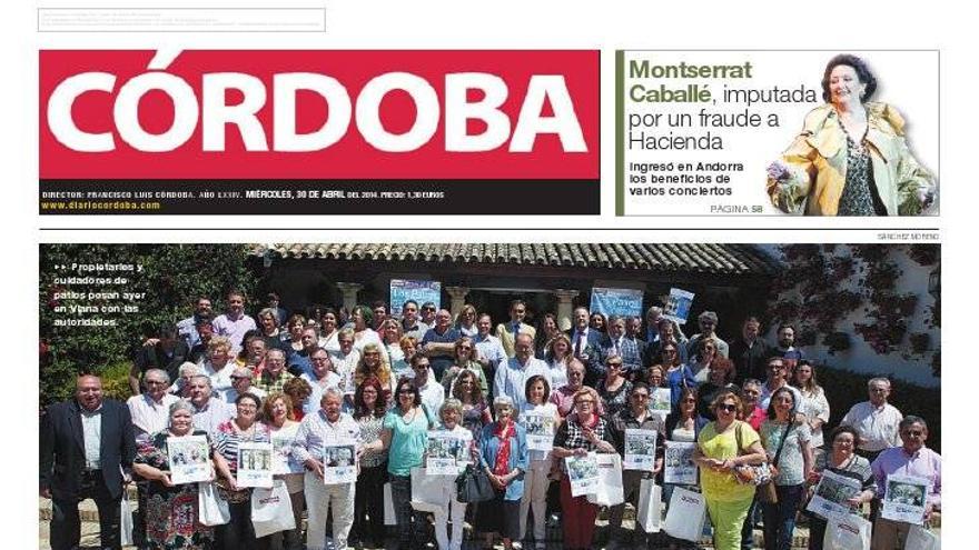 La portada de CÓRDOBA