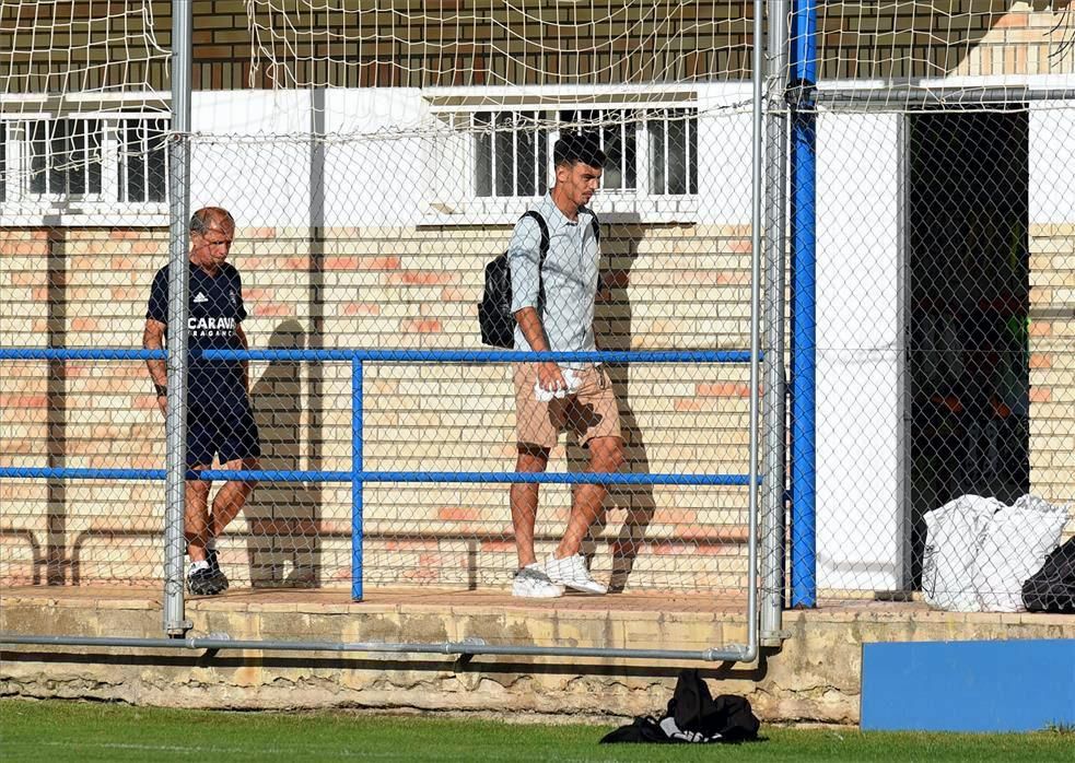 Entrenamiento del Real Zaragoza