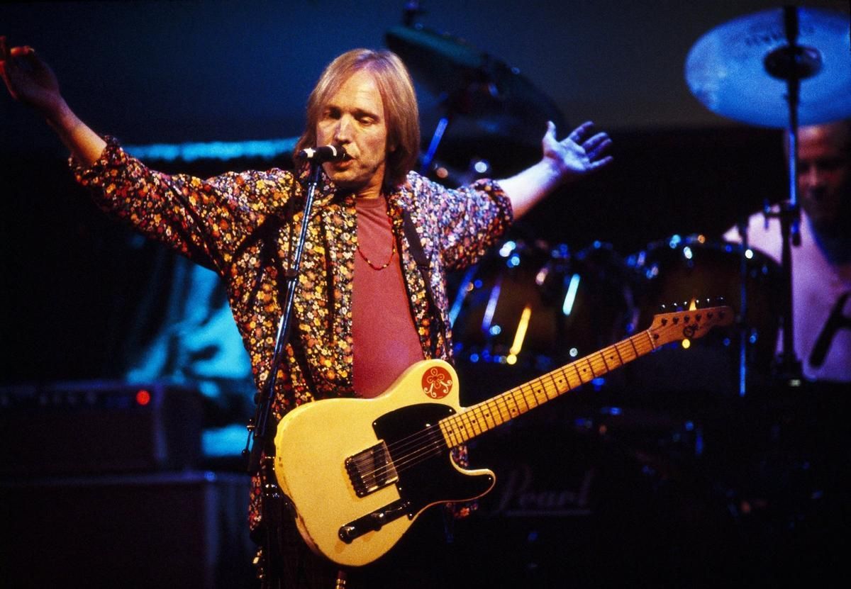 Tom Petty, en el Fillmore de San Francisco, en 1997.