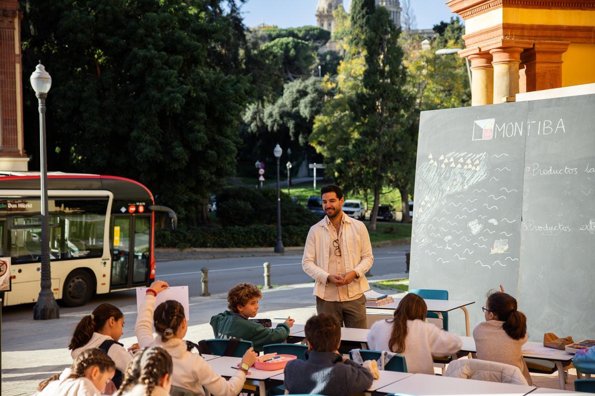 La clase del colegio Montiba