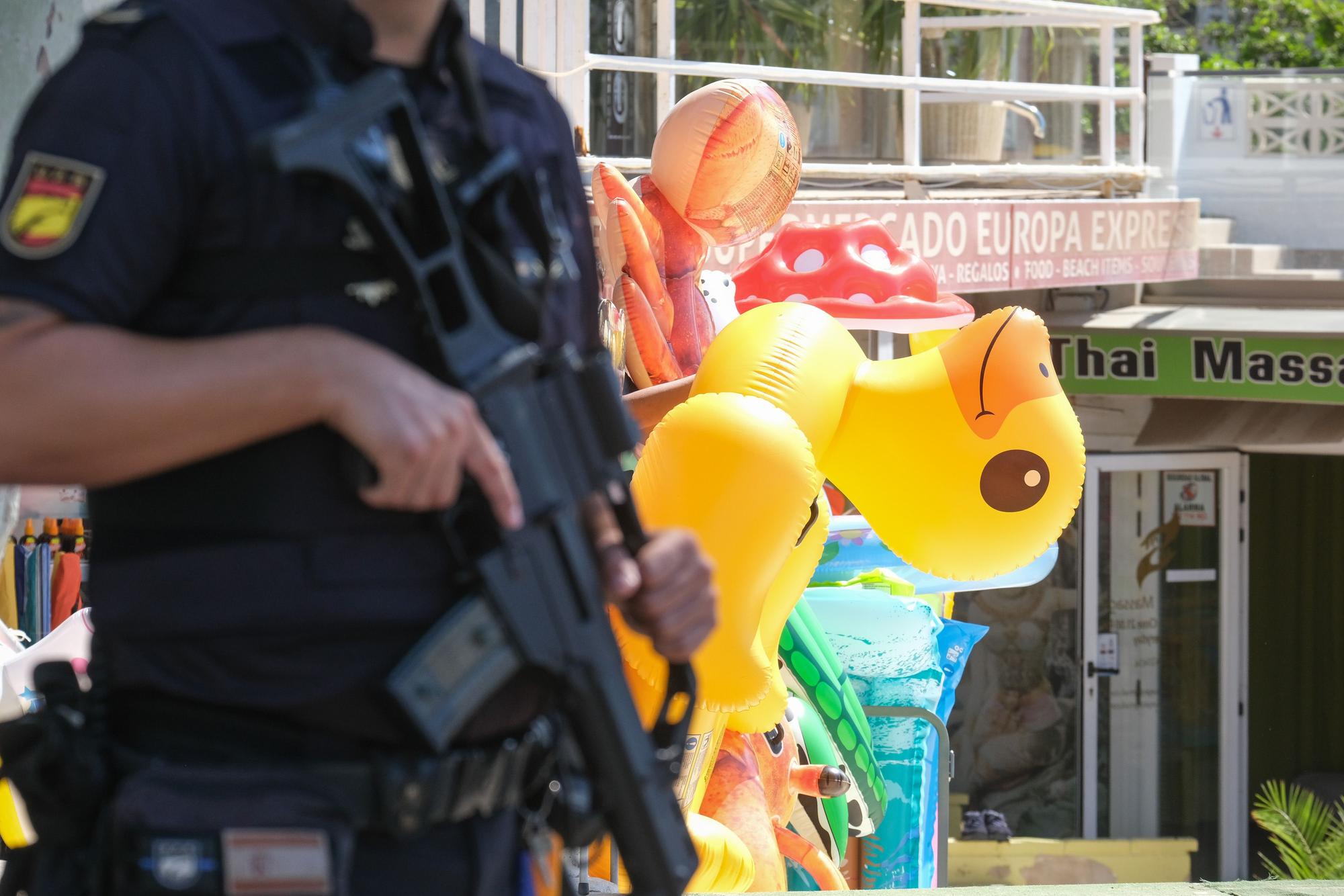 Así ha sido la exposición de medios de la Policía Nacional en Benidorm