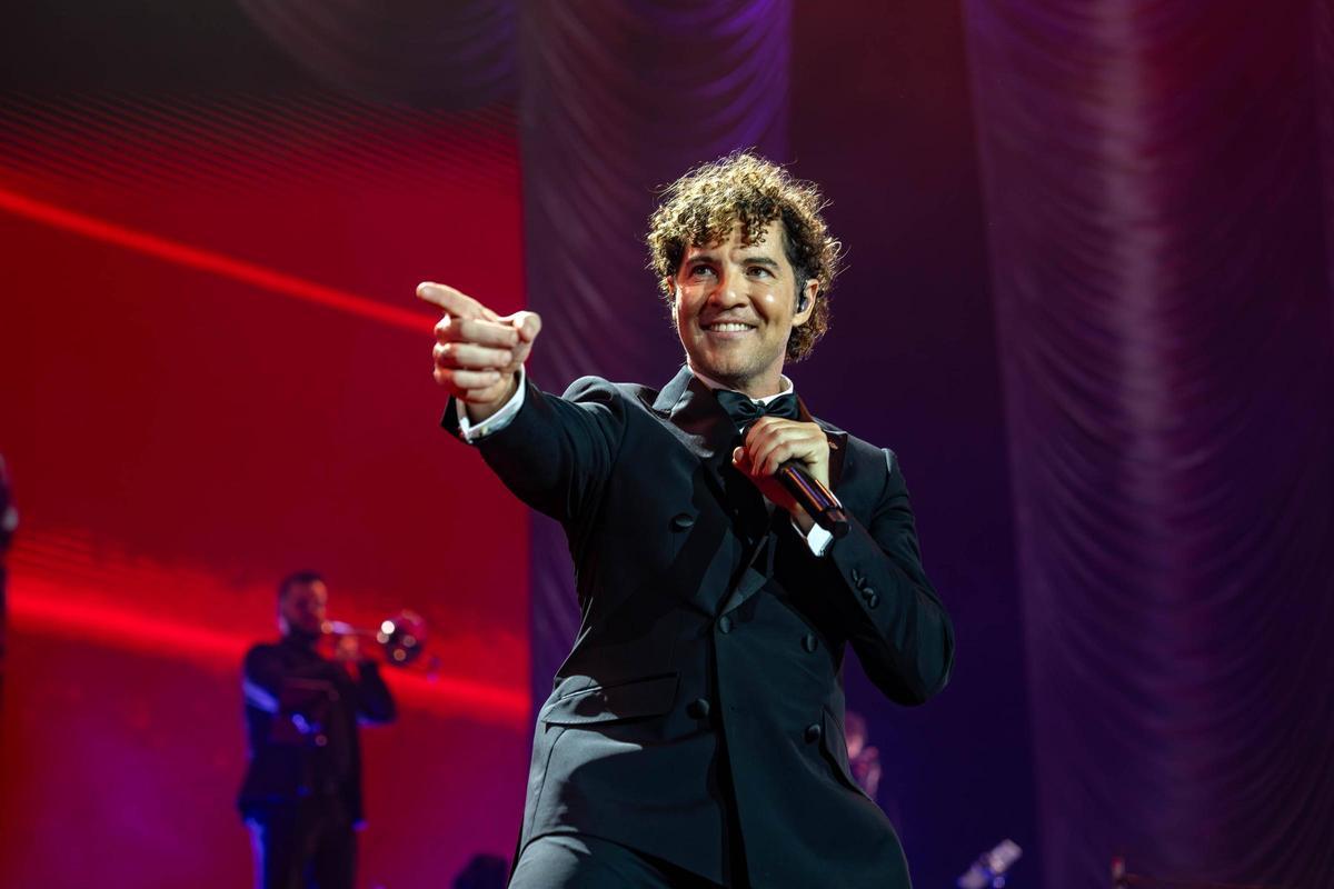 Concierto de Navidad de David Bisbal en el Palau Sant Jordi