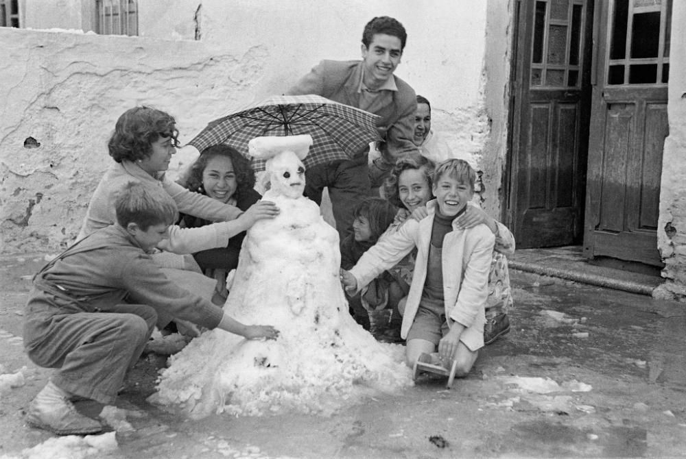 Nevada en Málaga del 3 de febrero de 1954.