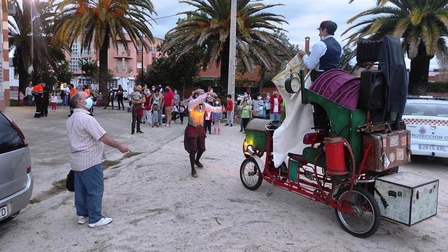 El Festival Nosolocirco de Navalmoral atrae a unas 500 personas con sus espectáculos