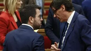 El Govern catalán y el PSC cierran un pacto de presupuestos a la espera de los Comuns