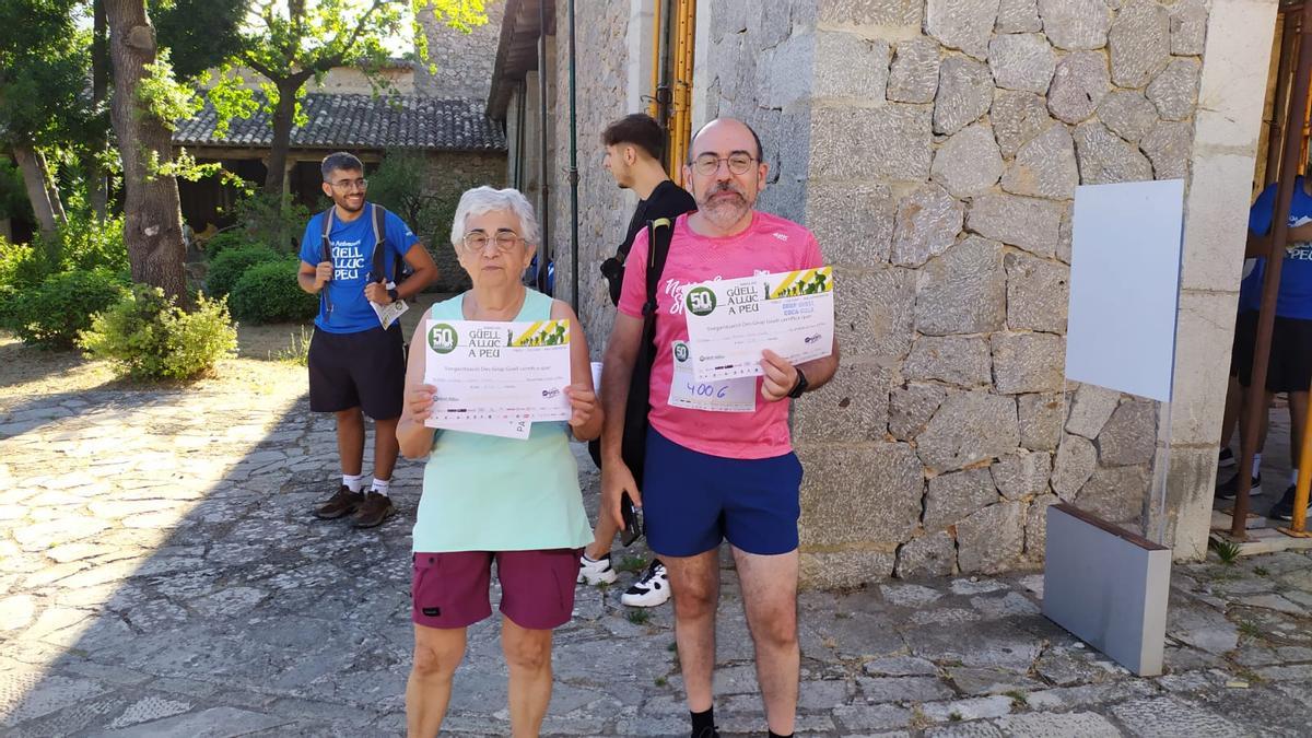 FOTOS | Casi 7.000 participantes en la tradicional caminata Des Güell a Lluc a Peu