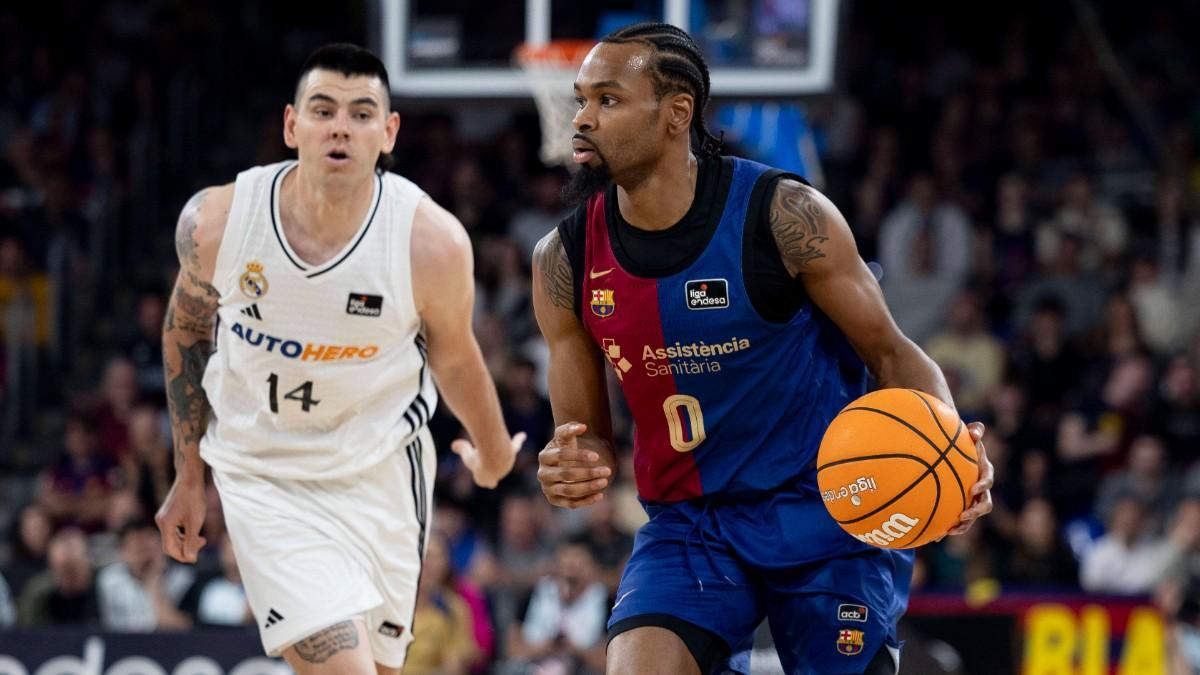 Kevin Punter y Gabriel Deck, en un Clásico entre Barça y Real Madrid