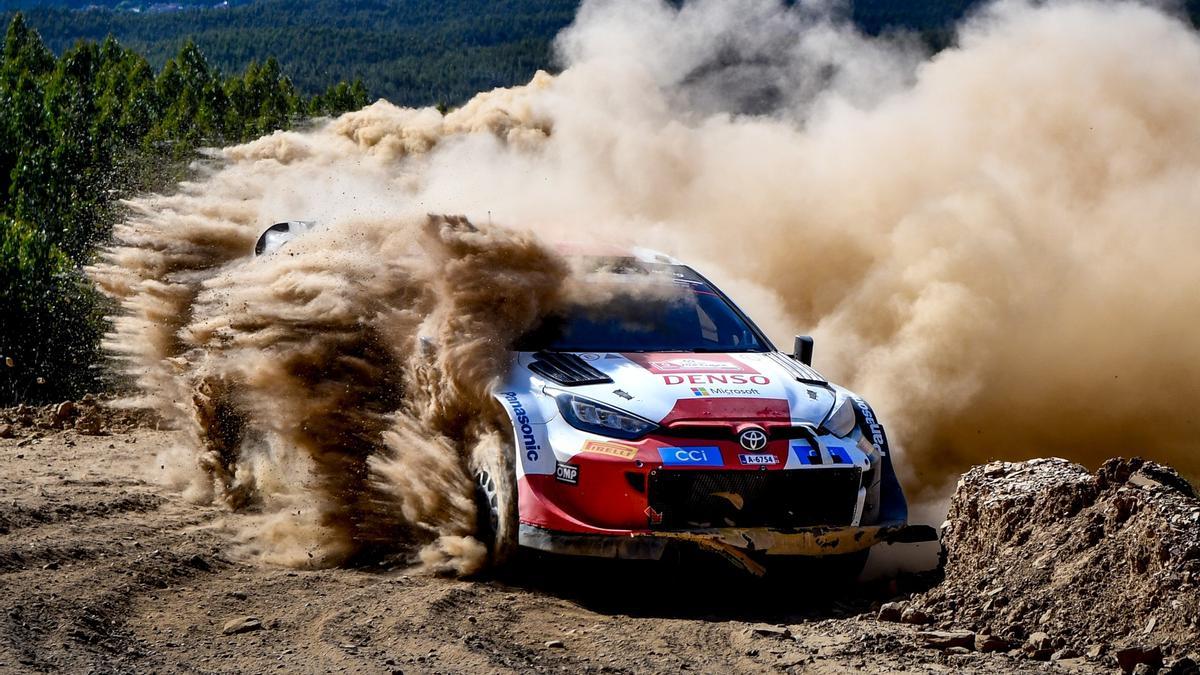 Un momento durante una edición pasada del WRC Vodafone Rally de Portugal.