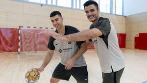 Javi Rodríguez y Jaime Gallego quieren triunfar en el Barça