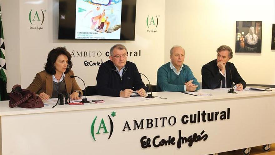 La UEx y El Corte Inglés organizan una carrera