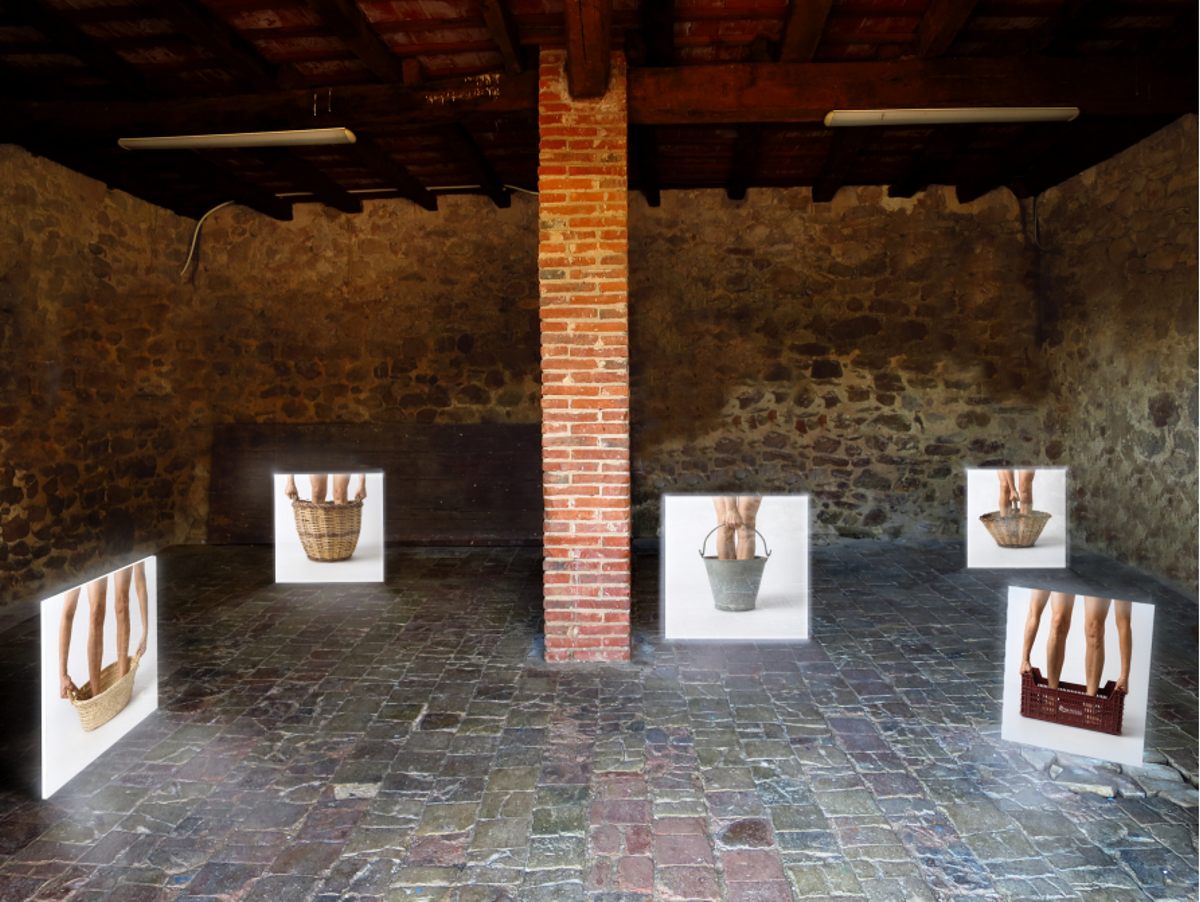 'Traginadores'. 2016, de Isabel Banal. Depositado en el Museu Abelló de Mollet del Vallès.