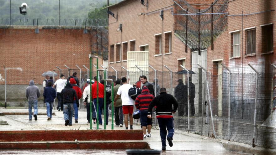 Jóvenes internos del centro penitenciario Murcia I.