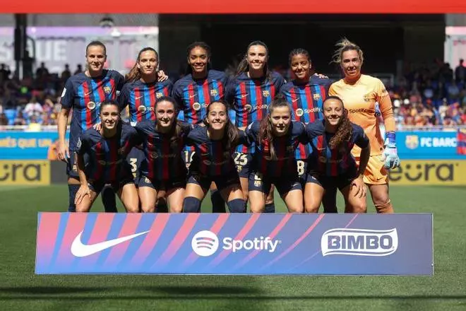 El Barça femenino, campeón de la Liga F