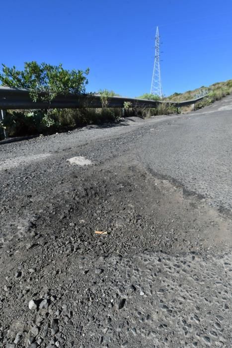 Caminos rurales a asfaltar en Telde