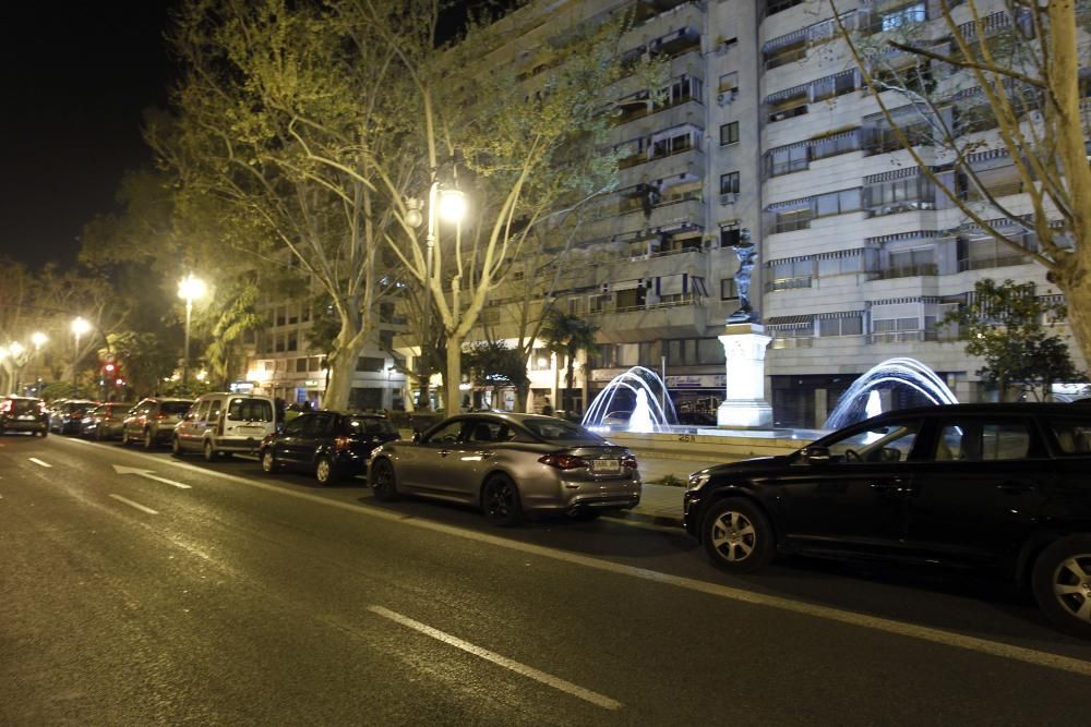 Polémica por el uso del carril bus de noche en València