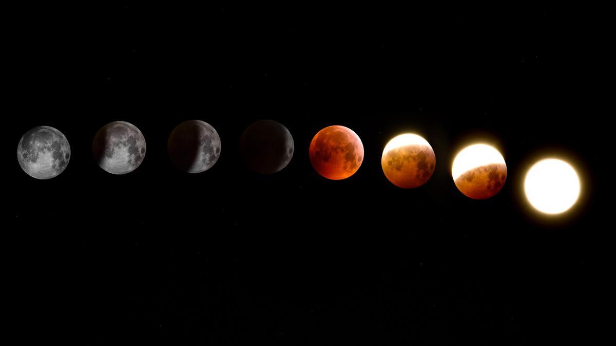 A qué hora es el eclipse solar hoy.