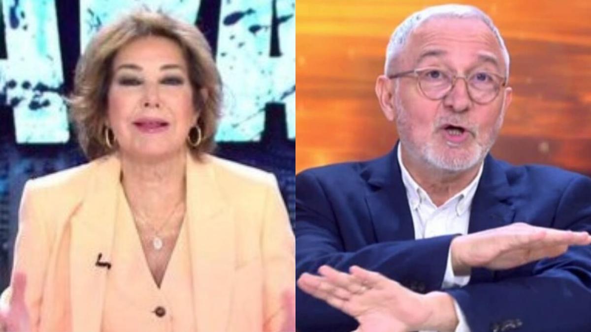 Ana Rosa Quintana y Xavier Sardà