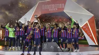 El Barça arrolla al Madrid en la final de la Supercopa con un soberbio Gavi