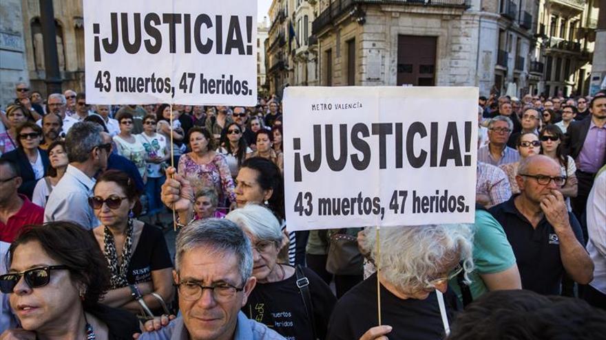 Reabierta por tercera vez la causa por el accidente del metro de Valencia