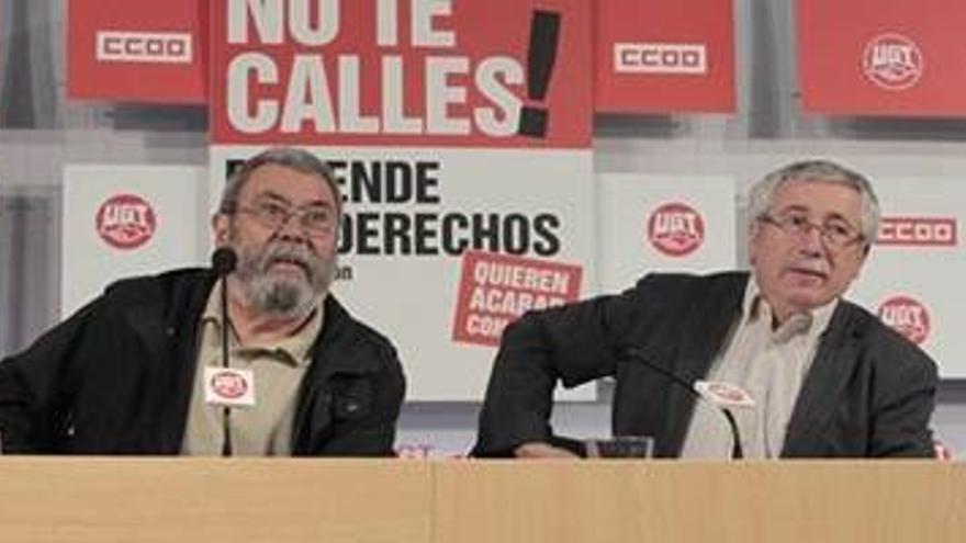 UGT y CCOO convocan movilizaciones en toda España el próximo día 20