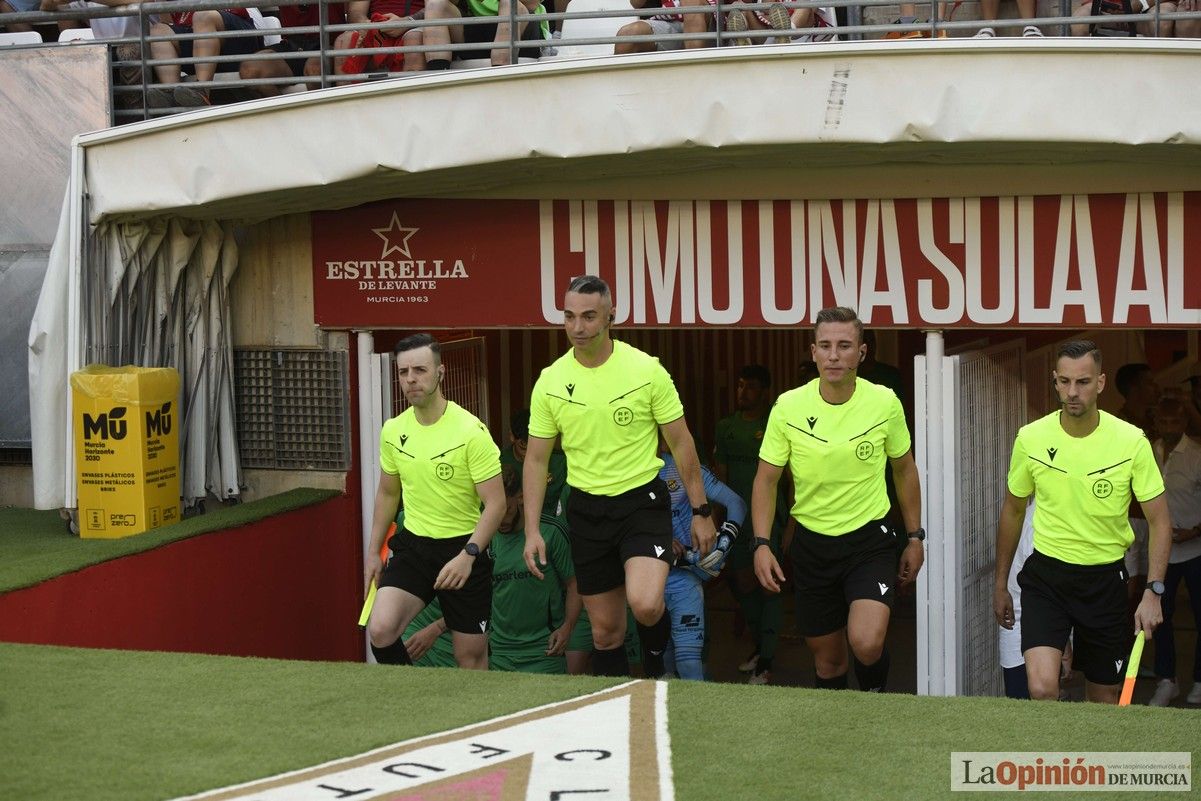 Así fue el encuentro del play off del Real Murcia y el Nástic en la lucha por el ascenso