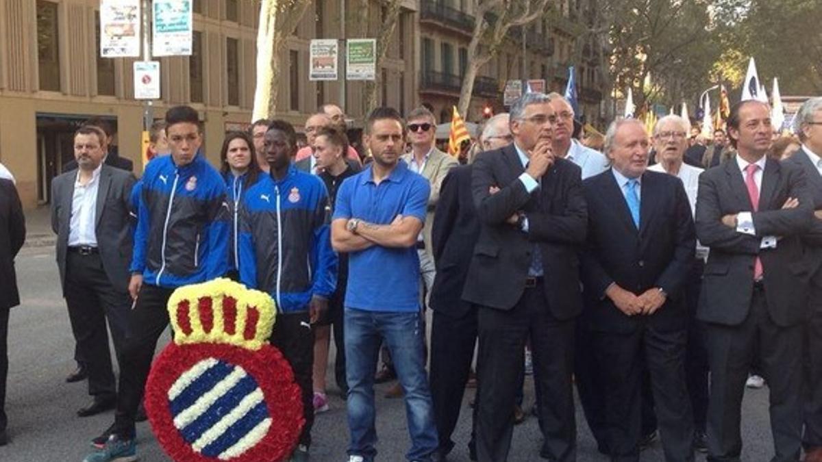 El Espanyol homenajea a Rafael Casanova