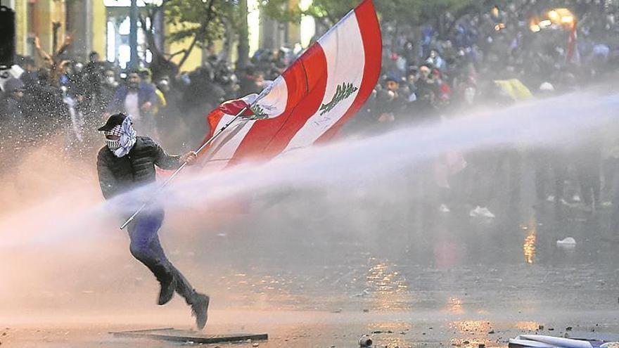 Violentas protestas en Líbano durante el «sábado de la ira»