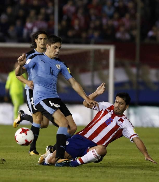 Fede Valverde marca en su debut con Uruguay