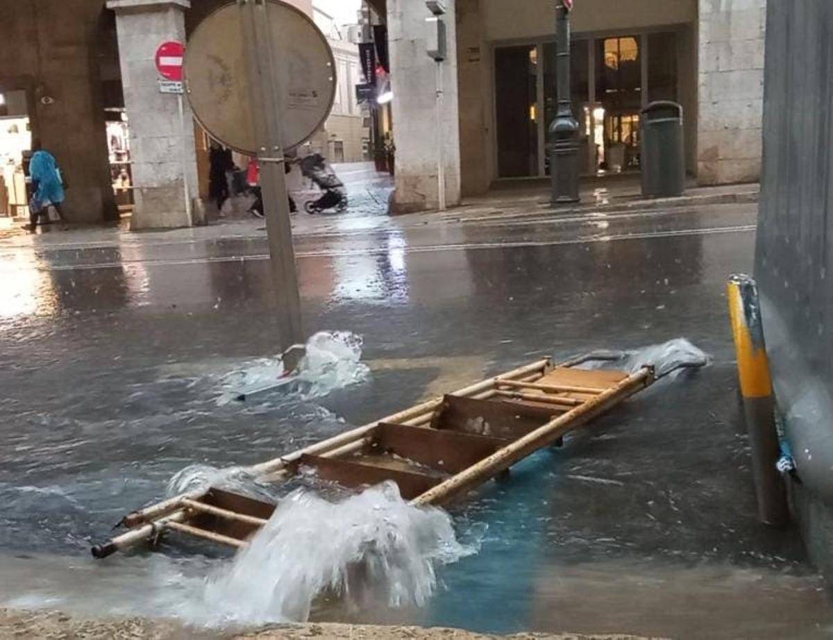 Las imágenes que deja la DANA a su paso por Mallorca