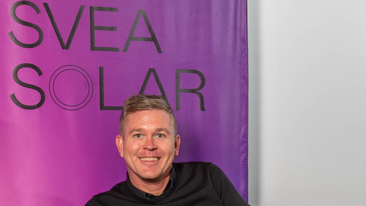 Daniel Nilsson, Managing Director de Svea Solar.