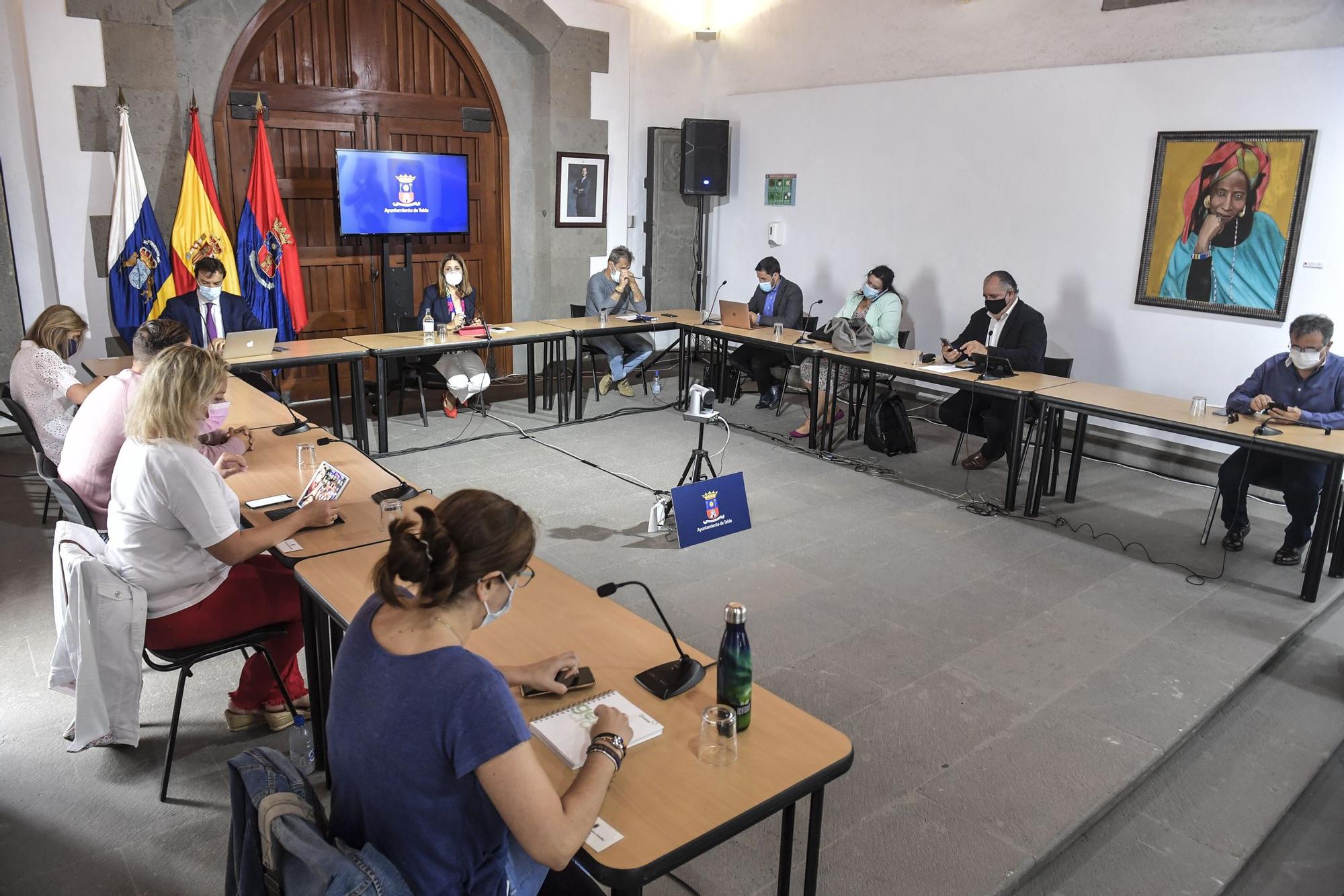 Pleno del Ayuntamiento de Telde (1/7/2021)