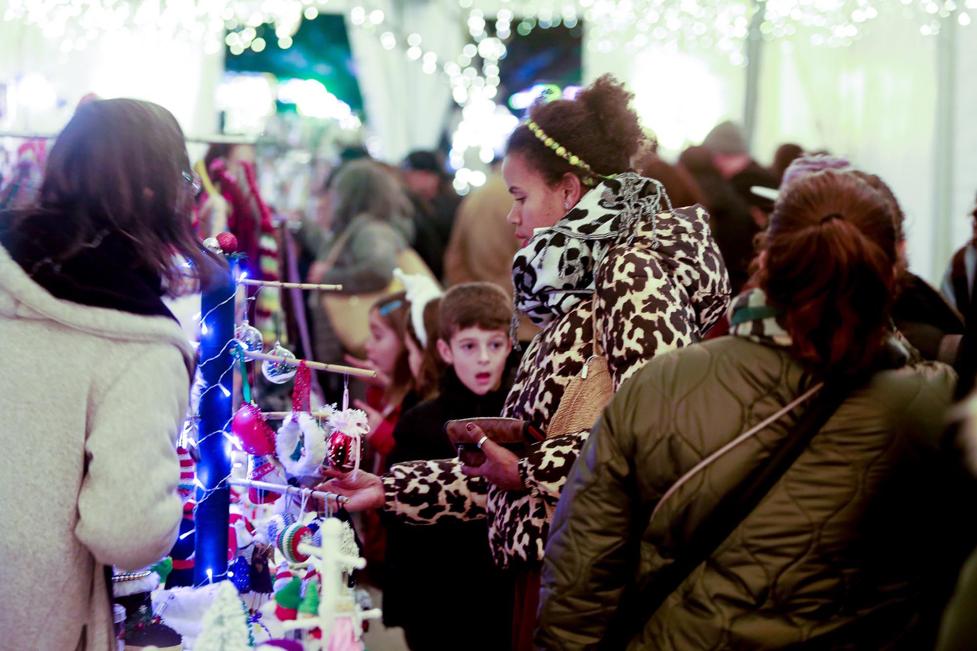 Encendido del alumbrado navideño en Sant Antoni