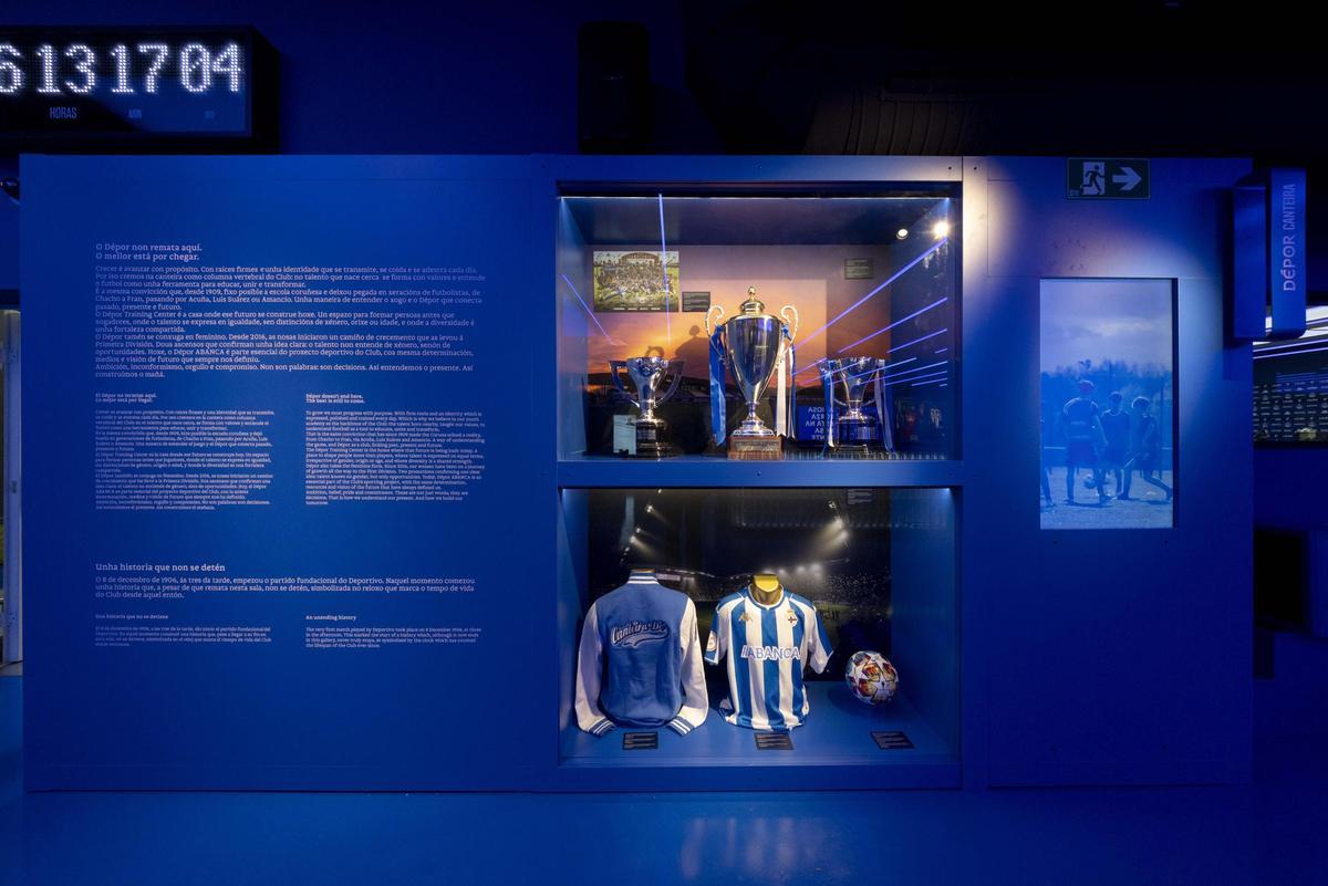 Inauguración del Dépor Museo&Tour, el nuevo museo que inicia las celebraciones del 120 aniversario del club