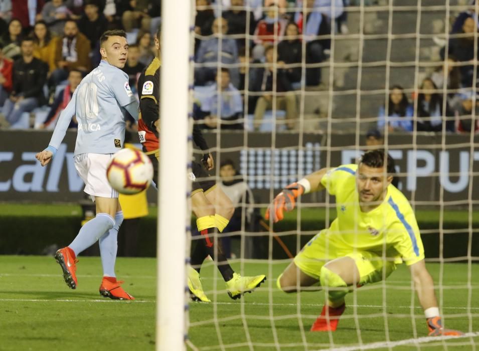 Las fotografías del partido en Balaídos entre Celta y Rayo Vallecano