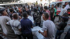 Brutal ataque de Israel contra un campo de refugiados palestinos en Gaza