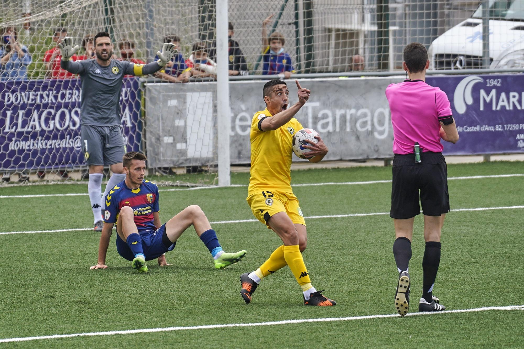 El Llagostera és de Primera RFEF (3-3)