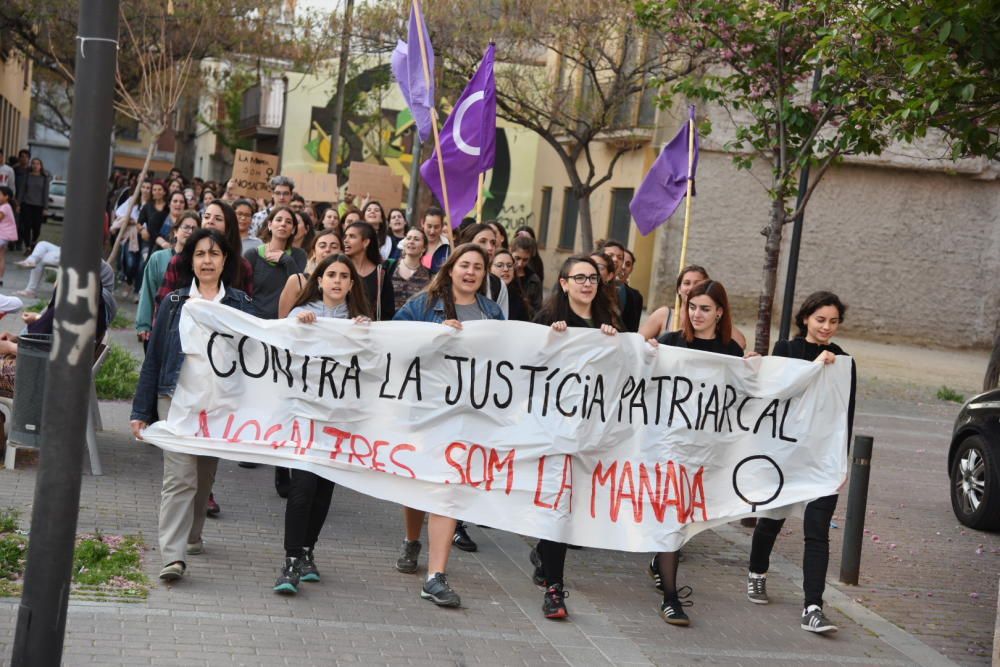 Manifestació contra la sentència a 'La Manada'