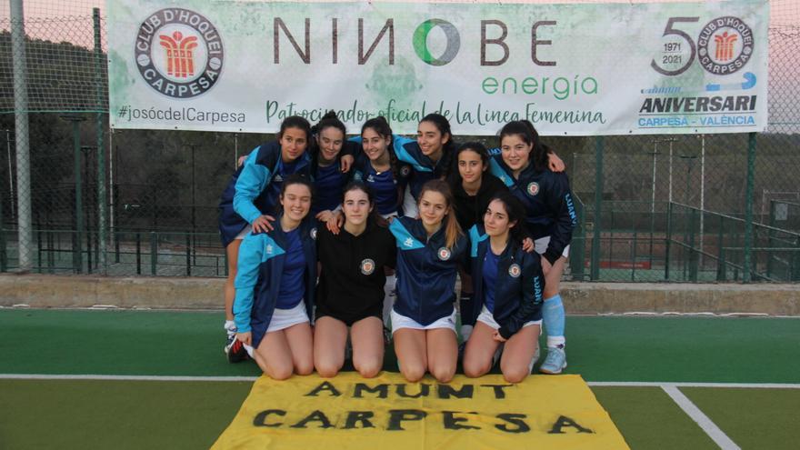 El Juvenil Femenino del CH Carpesa se clasifica para las Semifinales del Nacional de Hockey Sala